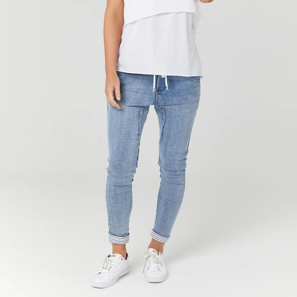 Maternity Jogger Denim - Legoe Heritage
